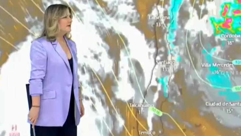 El pronóstico de Michelle Adam para la Región Metropolitana