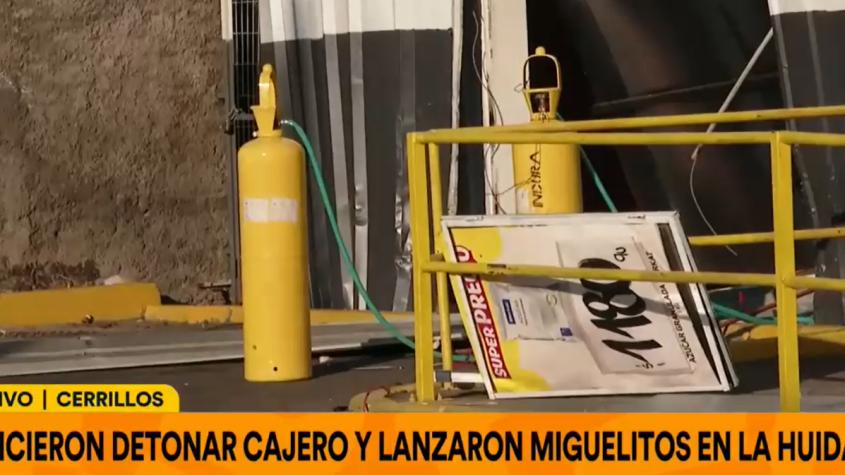 Vecinos sufren consecuencias durante intento de robo de cajero automático en Cerrillos