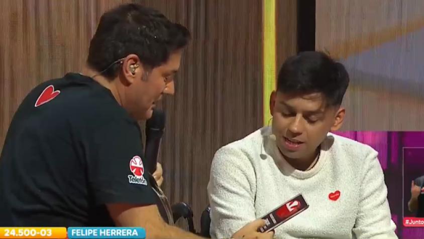 La emotiva historia que une a Pancho Saavedra con paciente de la Teletón