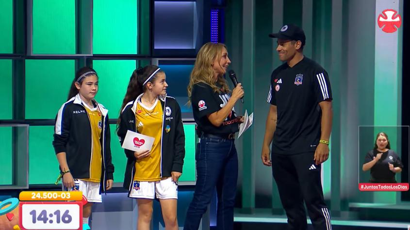 Con espíritu solidario, Claudio Valdivia y Colo Colo Chicureo se lucen con donación en la Teletón 2024
