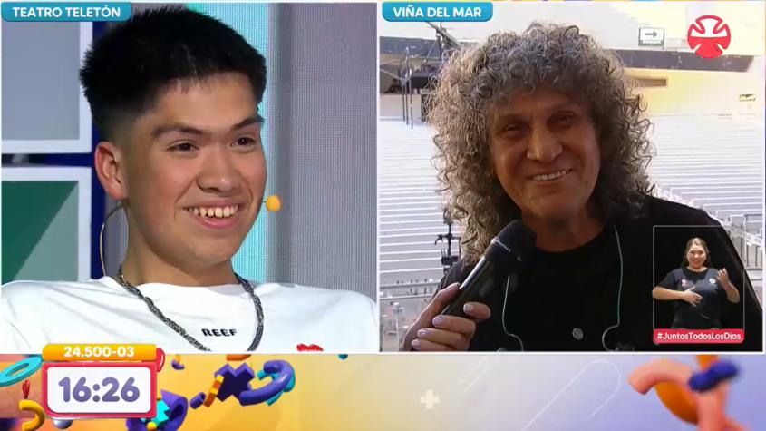 Gracias a su pasión por el caporal: Alan recibió una gran sorpresa por parte de Illapu en la Teletón 2024