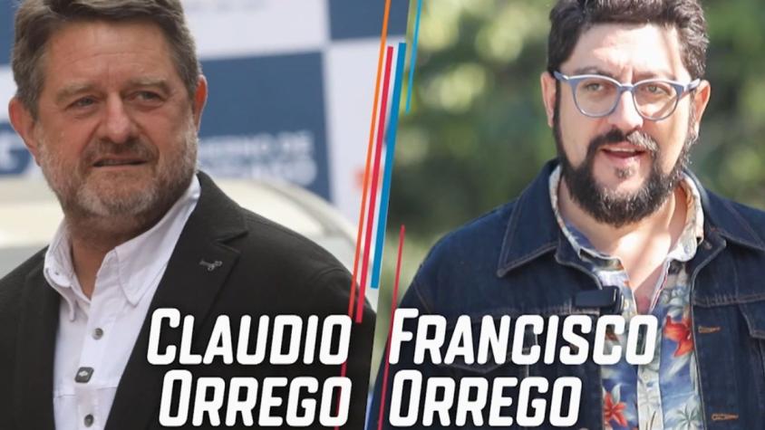 "Mesa Central" tendrá el primer debate de Claudio Orrego y Francisco Orrego