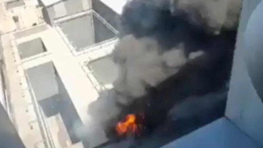 Incendio afecta al Hospital Regional de Antofagasta