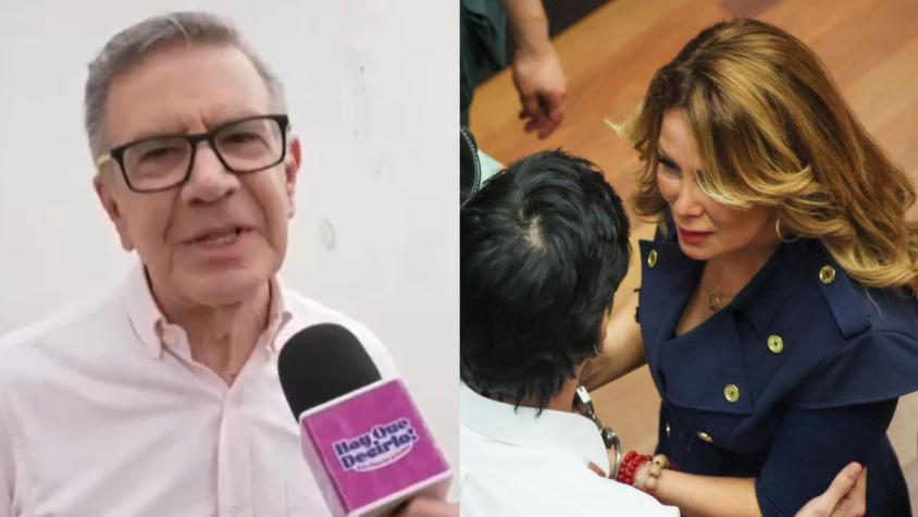 Joaquín Lavín se emociona al darle apoyo a Cathy Barriga: "Ha sido muy difícil, doloroso"