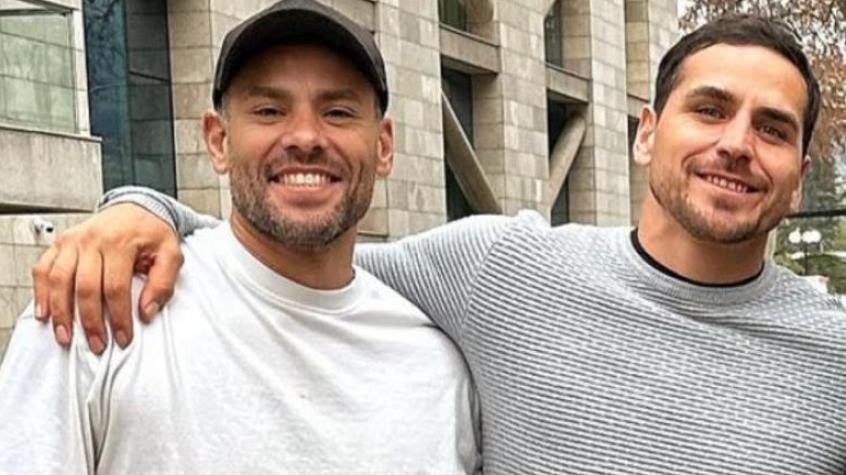 Pangal Andrade y Claudio Valdivia disputaron un partido de pádel y lo compartieron en sus redes sociales
