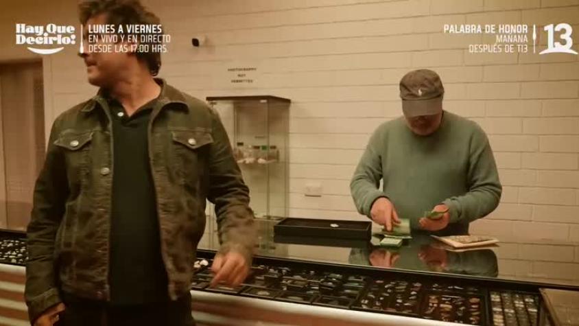 Socios por el Mundo: Jorge engaña a Pancho con la venta del "ópalo" y le entrega su parte del dinero
