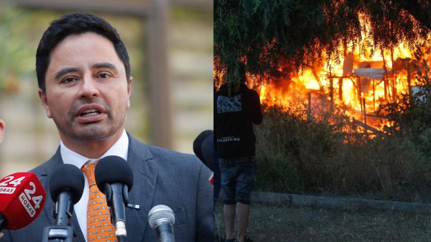 "Es una canallada": Alcalde Rodolfo Carter se refiere a las acusaciones sobre el incendio en el Campamento Dignidad