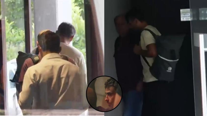 Con camisa y acompañado de su hermano: Jorge Valdivia se dirige a tribunales para enfrentar audiencia por segunda denuncia en su contra