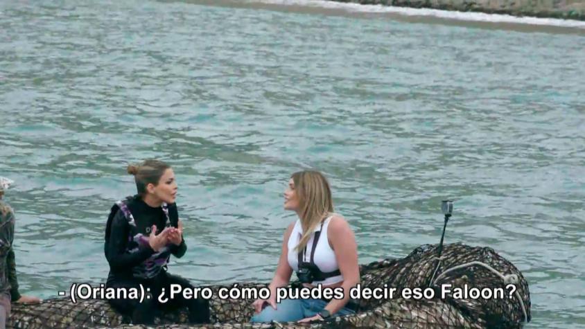 Oriana y Faloon tuvieron polémico reencuentro con una discusión sobre "golpes": "Te va a caer una demanda"