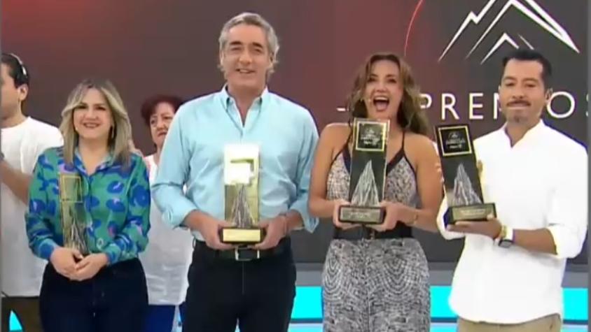 Equipo de "Tu Día" agradece el apoyo en los Premios Cordillera 2024, donde fue reconocido como el Mejor Matinal