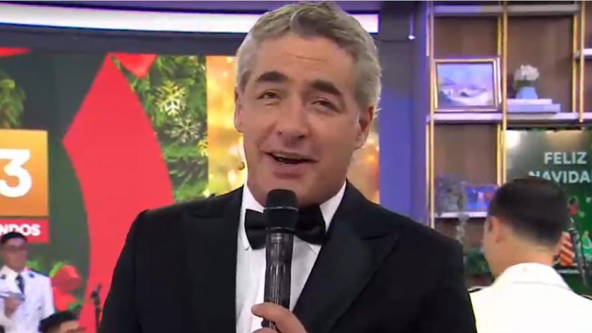 ¡Increíble regalo de Navidad! José Luis Repenning se lució cantando villancicos con el Orfeón Nacional de Carabineros