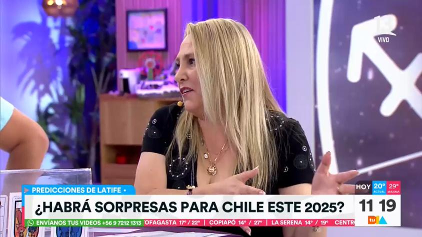 Latife Soto advierte sobre fuertes incendios y un sismo importante en sus predicciones para Chile en 2025