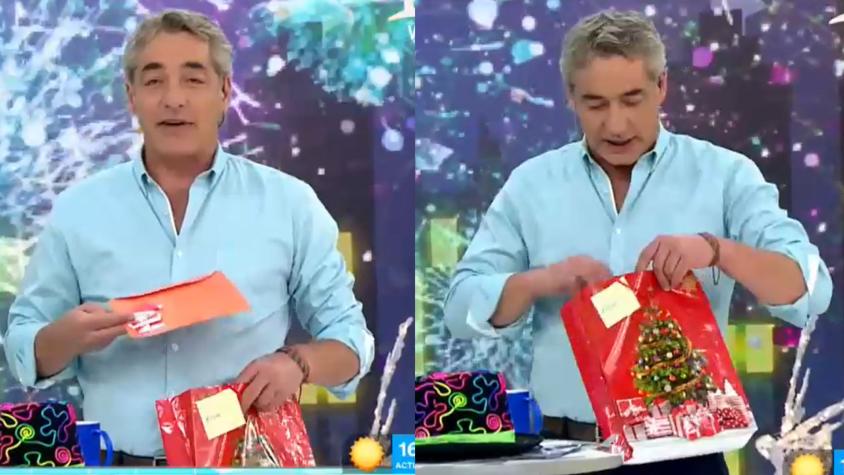 José Luis Repenning recibe especial regalo de una fanática: "Súper cariñosa"