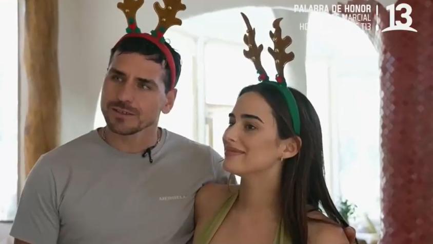 Así quedó adornado el primer árbol de Navidad de Pangal Andrade y Meli Noto