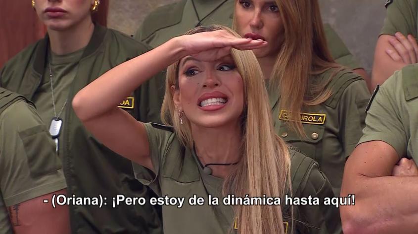 Oriana colapsa en llanto al enfrentar a la Comandante: "No soy la cenicienta ni la mucama de nadie"
