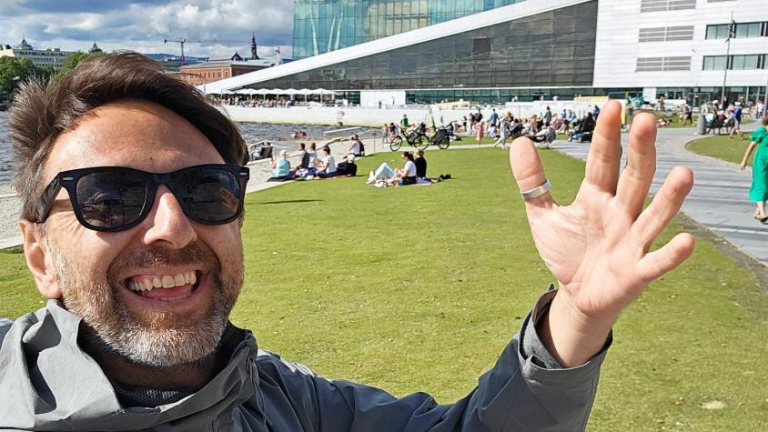 "Siempre hay un chileno" viaja a Oslo para conocer la historia de la pintura "El grito"
