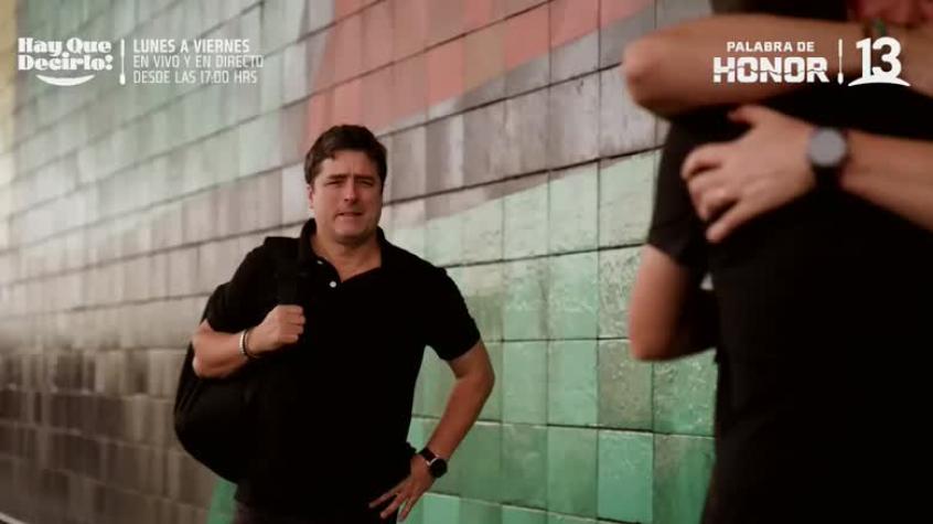Así fue el emotivo encuentro de Jorge y Pancho con Víctor Espadas, hermano de Toni