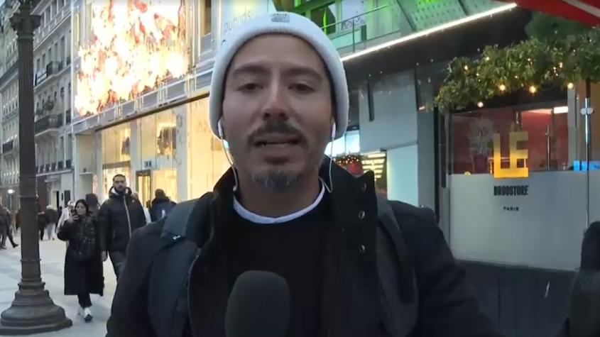 El conmovedor motivo detrás de la visita de Rodrigo Pérez a París en la víspera de Navidad