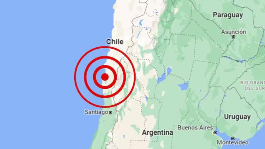 Fuerte temblor se registra en la zona central del país: ¿De cuánto fue la magnitud?