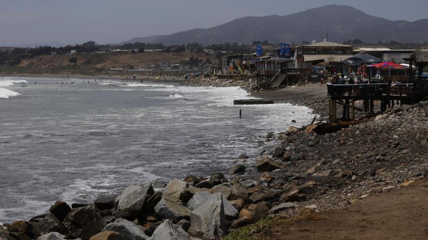 Playa La Boca en Concón se queda sin arena: geólogo explica las razones