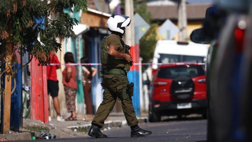 Balacera contra una casa en Cerro Navia deja una mujer muerta y dos heridos