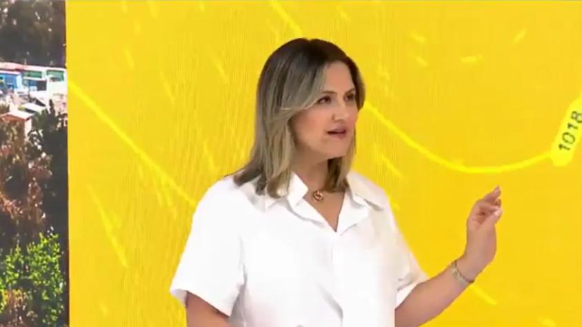 Michelle Adam revela qué día de la semana se alcanzarán casi los 40°C
