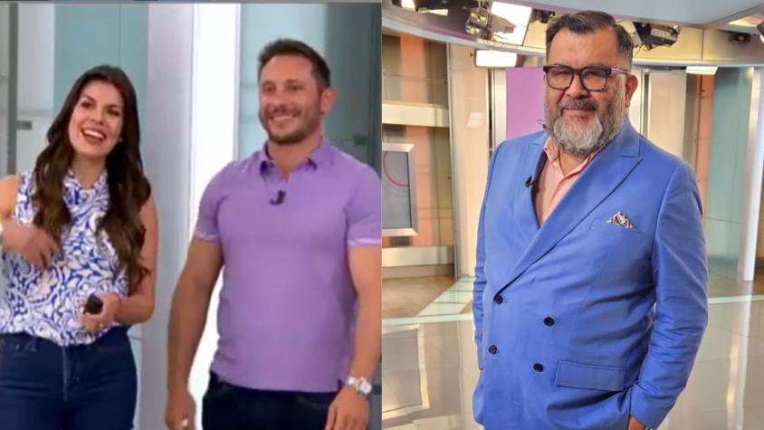 Carlos Zárate provoca risas con inesperada acción: "Así es la televisión en vivo"