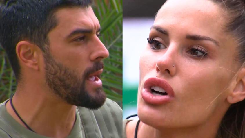 Gala Caldirola colapsa a Josué tras fuerte discusión: terminó pateando un balde