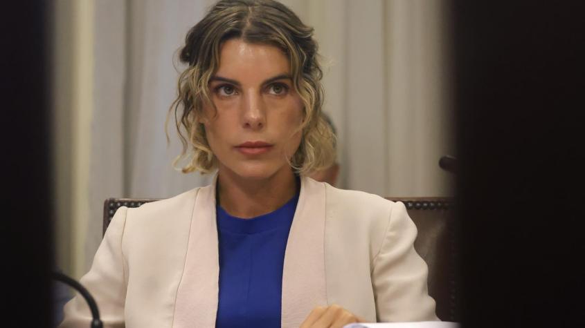 Las primeras imágenes de Maite Orsini en su regreso al Congreso después de 2 meses