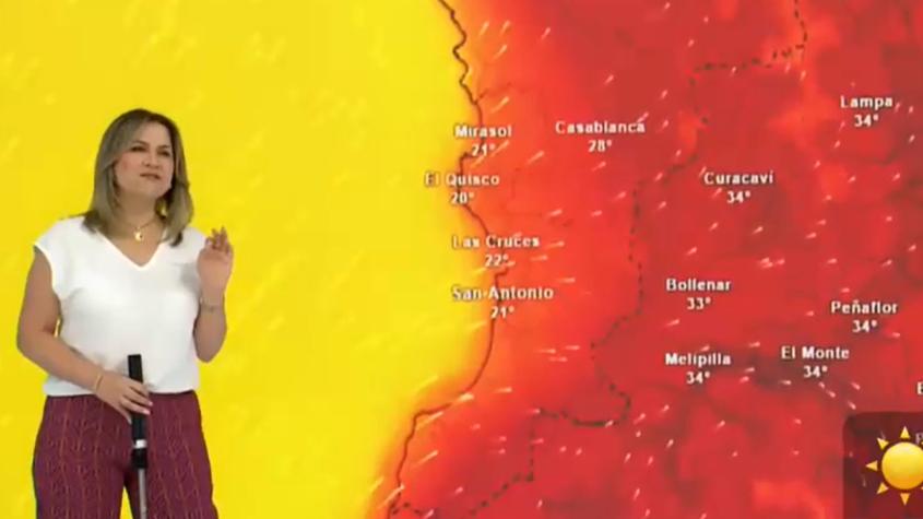 Hasta 38 grados: Michelle Adam pronostica calor extremo en varias comunas de Chile para el domingo 19