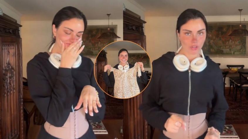 Emilia Dides comparte insólito chascarro tras comprar vestidos por internet: "Eran los outfits para la gala"