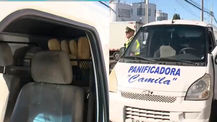 Retiran de circulación una furgoneta llena de bandejas de marraquetas: ¿Qué pasó con el pan?