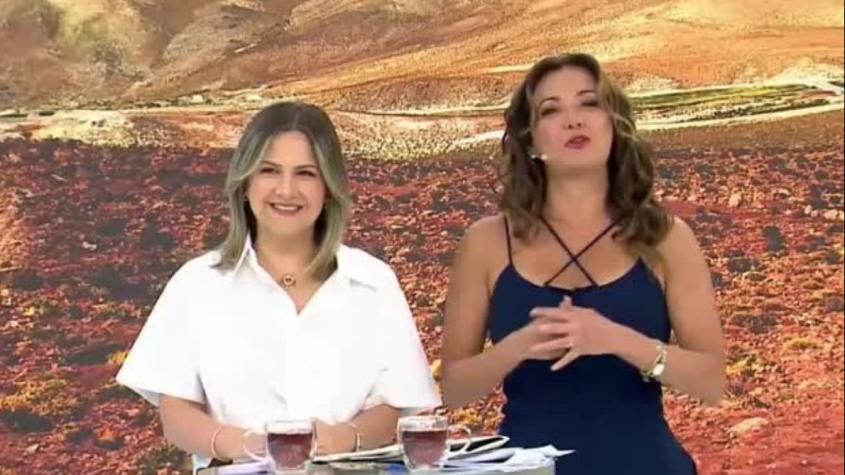 "Cortitas, pero buenas": Michelle Adam regresó renovada al matinal tras unos días de vacaciones