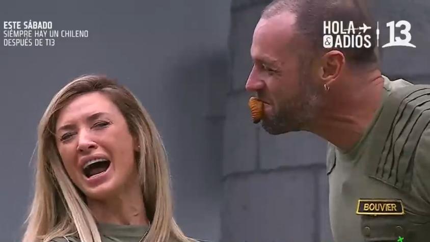 Yuli Cagna explota a gritos en polémica actividad con gusanos vivos: “Muy asqueroso”