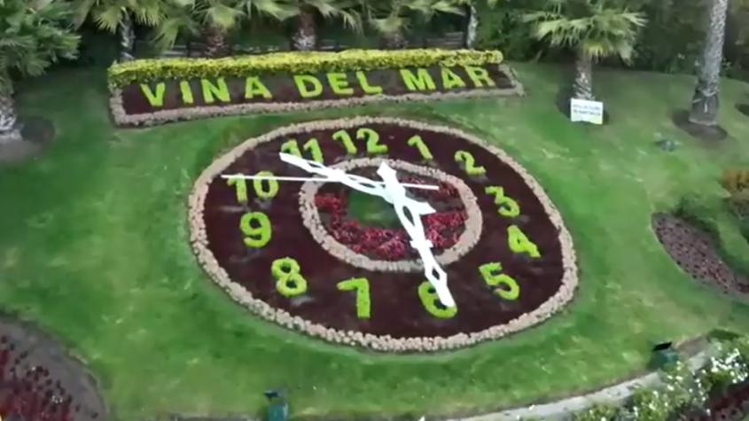 Sujetos vandalizan Reloj de Flores de Viña del Mar: reparación costaría cerca de $8 millones
