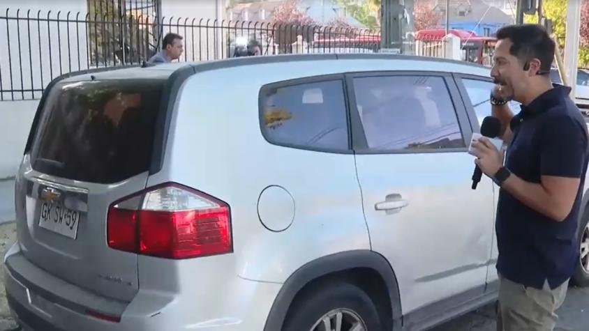 Auto abandonado hace 4 días en Ñuñoa preocupa a vecinos: tiene 76 multas impagas