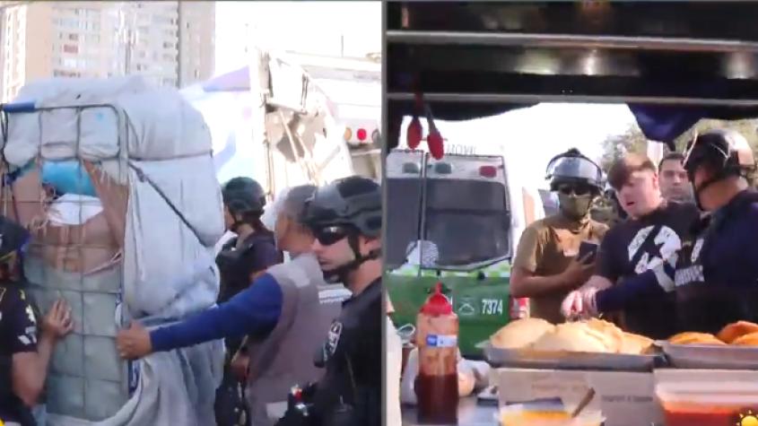 Equipo de Tu Día registra tenso operativo contra el comercio ambulante en La Vega