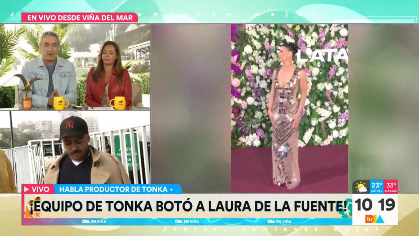Equipo de Tonka Tomicic se defiende ante polémica por empujón a Laura de la Fuente