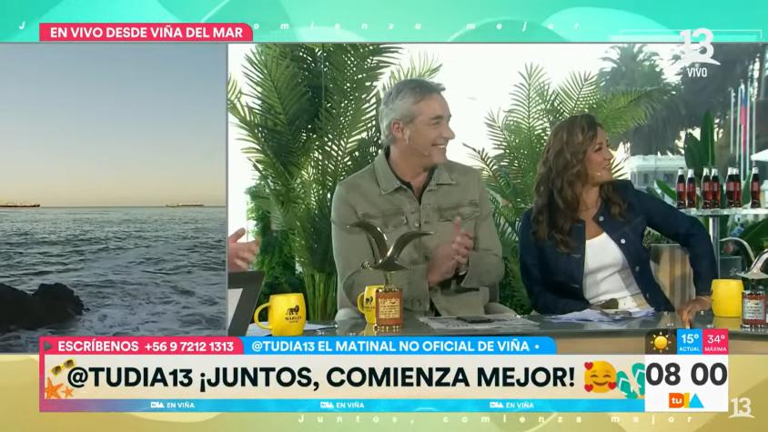 "Ahora es pelolais": El nuevo look de el Colombiano que causó sensación en el panel de Tu Día