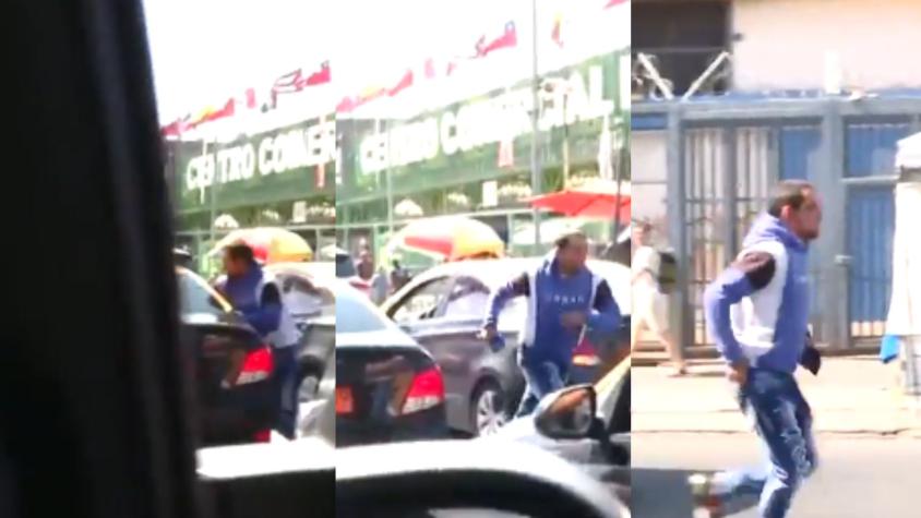 Equipo de Tu Día capta lanzazo en Estación Central: delincuente robó celular