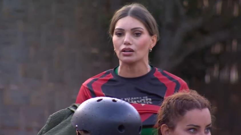 ¡Se puso furiosa!: Faloon Larraguibel recriminó a Andrés Caniulef luego de perder competencia por equipos