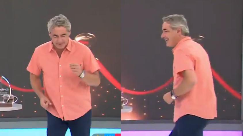 José Luis Repenning saca aplausos al hacer el icónico paso de Ráfaga: "Con razón..."