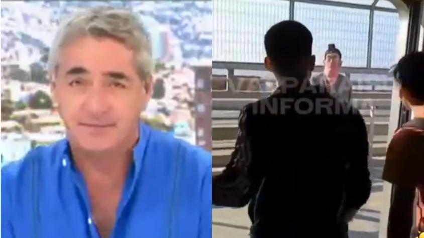 La indignación de Karla Constant y José Luis Repenning por jóvenes que rayaron tren del Metro de Valparaíso: "¿Por qué tenemos que vivir en una ciudad fea?"