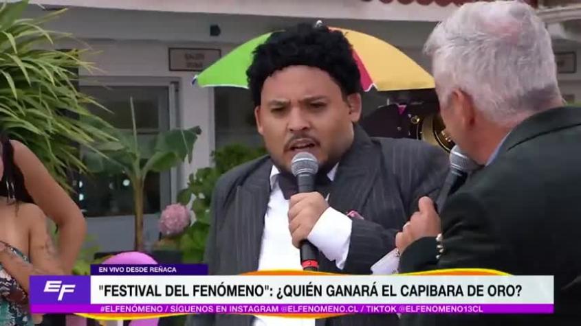 La sorpresiva imitación que hizo Hardcorito en El Fenómeno