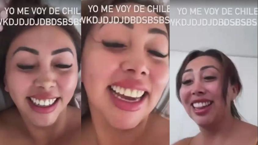 “Me quiero ir de Chile”: Naya Fácil contó los problemas que ha tenido con la Gala del Pueblo