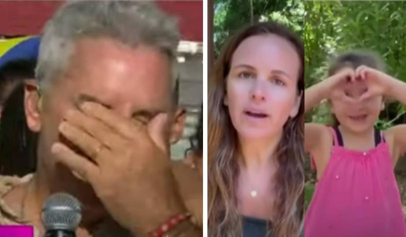 No contuvo la emoción: José Miguel Viñuela fue sorprendido con mensaje de su familia