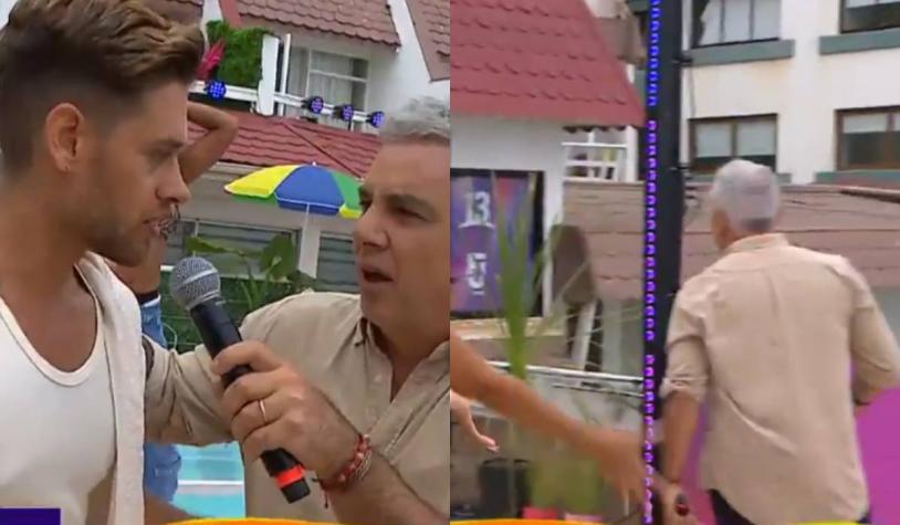 "O se enchufan o...": Viñuela retó a Weisler en vivo y casi se va del estudio