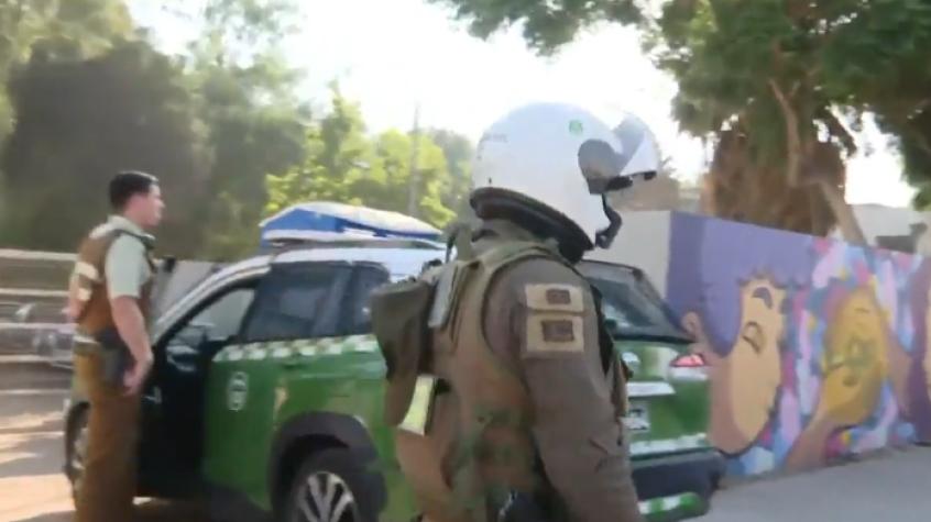 Apoderado habría entrado a colegio de Renca a amenazar a alumnos: Carabineros está en el lugar