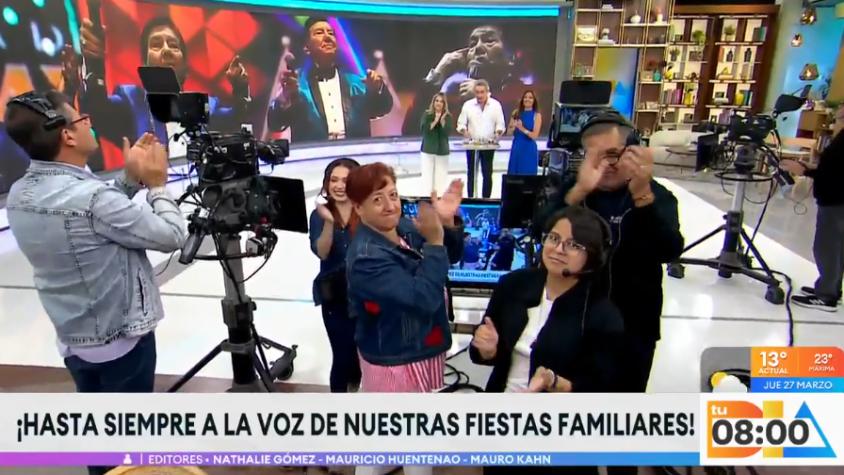 Aplausos para un grande: El homenaje del equipo de Tu Día para despedir a Tommy Rey