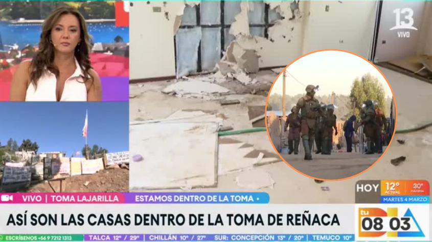 Inminente desalojo en toma lajarilla en Reñaca: pobladores aseguran que terrenos fueron cedidos